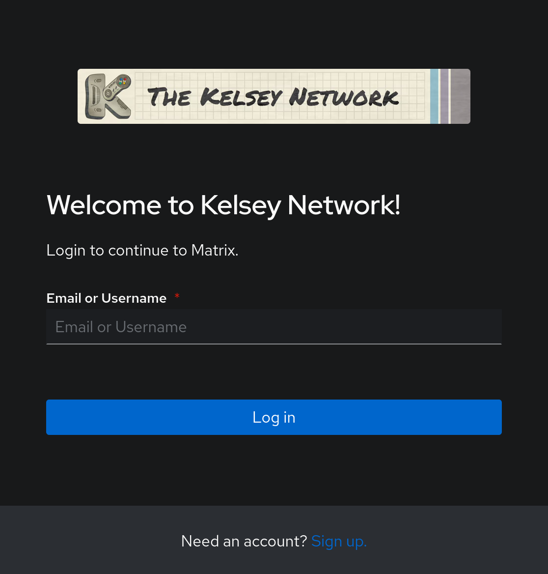 Log into KelseyNet